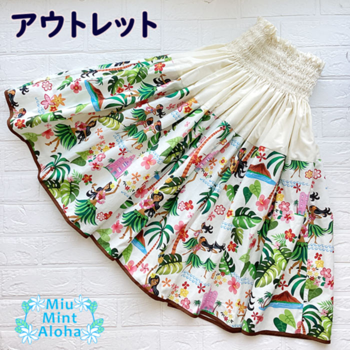 パウスカート セール フラダンス パウスカート パウスカート シングル パウスカート 生地 フラダンス フラダンス衣装 スカート ハワイアン フラ