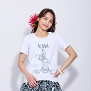 Tシャツ アロハ ミウミントアロハ シンプルロゴ オリジナルTシャツ 夏 おしゃれに着こなす シンプルデザイン Miu-Mint-AlohaオリジナルTシャツ ...