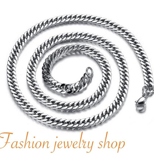 サージカルステンレス レディース ステンレス ネックレスチェーン 金属アレルギー対応 喜平チェーン 6面カット 3mm 幅 長さ50cm チェーン レディースネ...