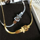 サージカルステンレス チョーカー ネックレス 金属アレルギー レディース シンプル ベルトタイプ スネークチェーン 3mm幅 ステンレス チョーカーチェーン k...