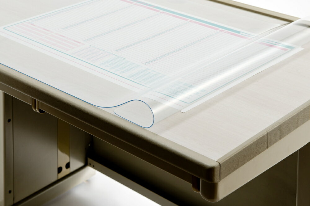 【楽天スーパーセール対象!】【日本製】光学式マウスが使える透明デスクマット 1.5mm厚