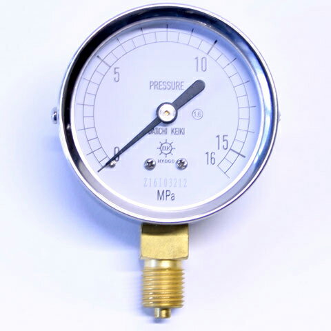 汎用形圧力計 AT G1/4B 60φ 16MPa 第一計器製作所