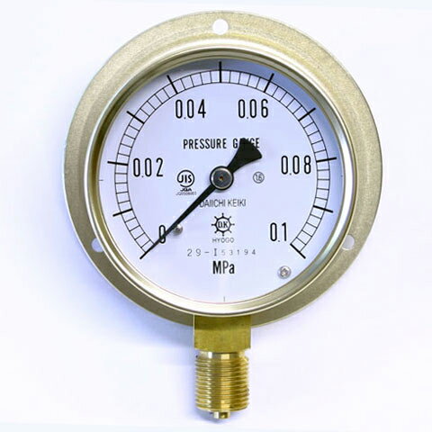 Rakuten - 汎用形圧力計 BT G3/8B 75φ 0.1MPa 第一計器製作所
