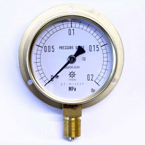 Rakuten - 汎用形圧力計 BT G3/8B 75φ 0.2MPa 第一計器製作所