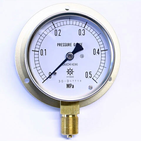 Rakuten - 汎用形圧力計 BT G3/8B 75φ 0.5MPa 第一計器製作所