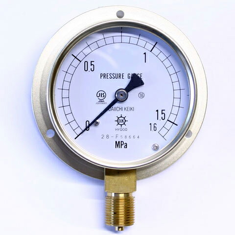 Rakuten - 汎用形圧力計 BT G3/8B 75φ 1.6MPa 第一計器製作所