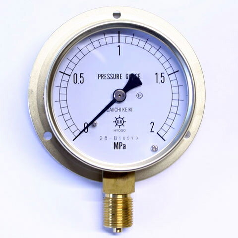 Rakuten - 汎用形圧力計 BT G3/8B 75φ 2MPa 第一計器製作所