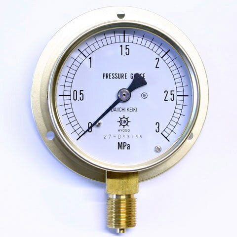Rakuten - 汎用形圧力計 BT G3/8B 75φ 3MPa 第一計器製作所