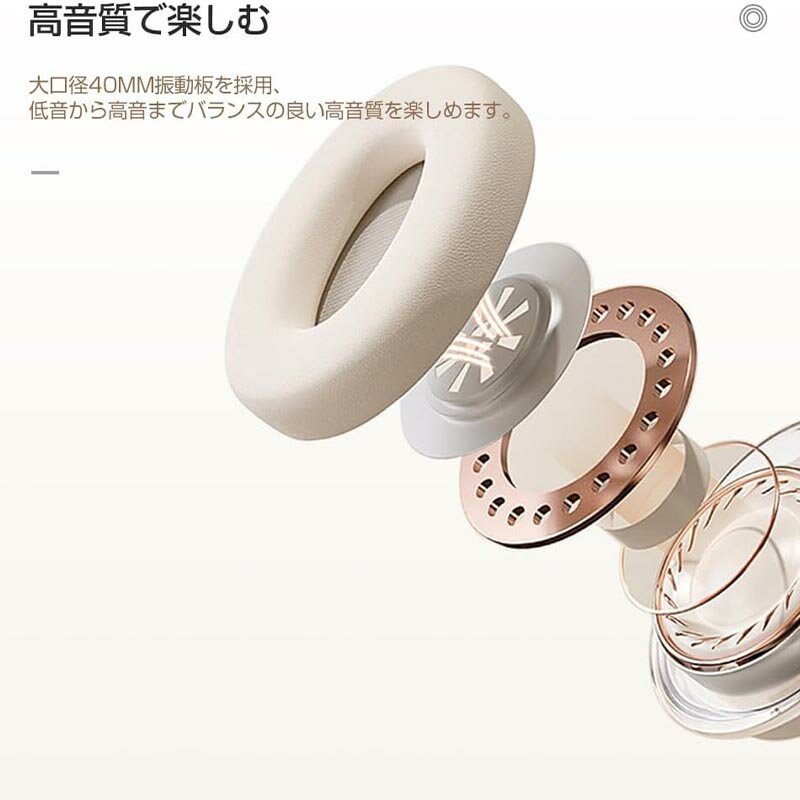 okcsc �����ߥ󥰥إåɥ��å� �磻��쥹 Bluetooth ̩�ķ� �Υ�������󥻥�� ͭ��̵������ ���ٱ� ��50����Ϣ³���� �ޤꤿ���߼� PC/���ޥ��б� �֡���ޥ����դ� �֥�å�