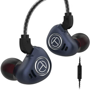 【期間限定セール】okcsc V90 イヤホン 有線 カナル型 重低音 金属製ハウジング 高音質 hifi 着脱式ケーブル 有線イヤホン 無酸素銅線 4BA+1DD 3.5mmプラグ マイク付き 高耐久ネット通販