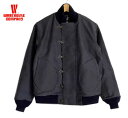 WAREHOUSE ウエアハウス 2208 U.S.NAVY 6HOOK DECK JACKET NAVY BLUE (NXss 23181) デッキジャケット ブラッドチット無