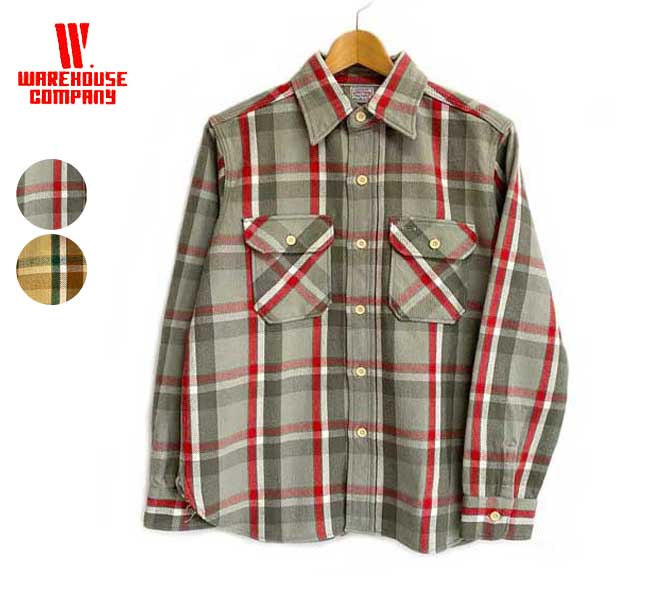 WAREHOUSE　ウエアハウス　3104 FLANNEL 