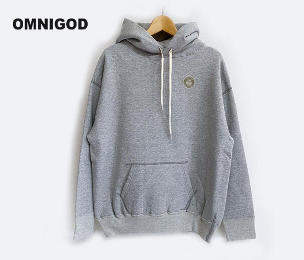 OMNIGOD オムニゴッド 杢裏毛 フーデッドマニッシュトレーナー (59-882N レディス)