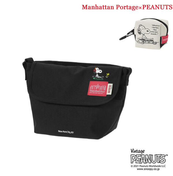 Manhattan Portage　マンハッタンポーテージ　PEANUTS/SNOOPY　スヌーピー　Casual Messenger Bag　メッセンジャーバッグ