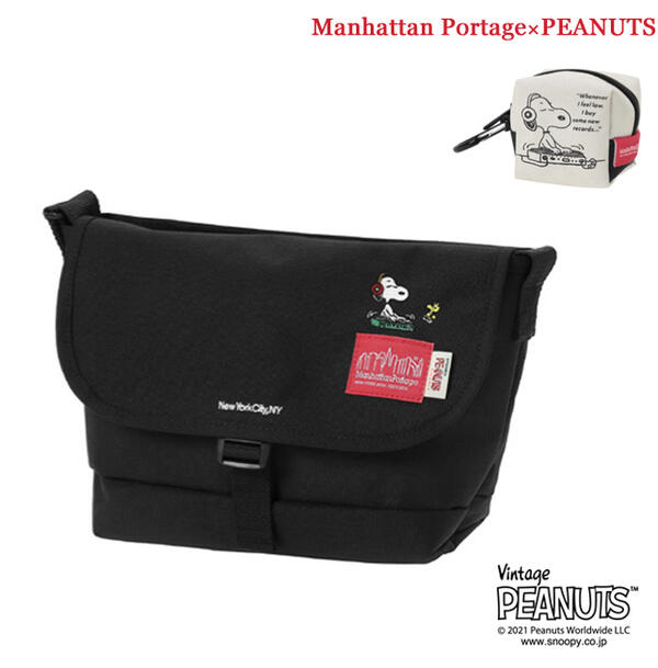 Manhattan Portage　マンハッタンポーテージ　PEANUTS/SNOOPY　スヌーピー　Casual Messenger Bag　メッセンジャーバッグ