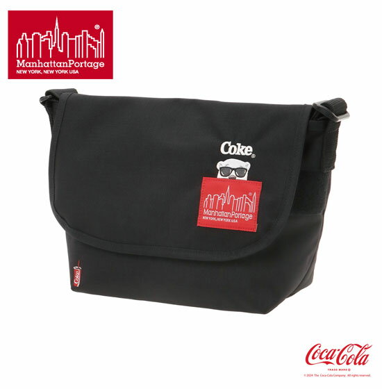 Manhattan PortageޥϥåݡơNylon Messenger Bag JR Back pocket Coca-...