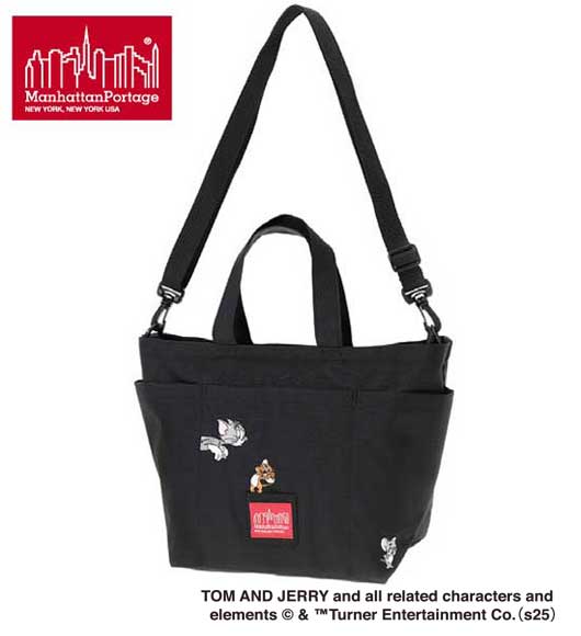 Manhattan Portage マンハッタンポーテージ Whitestone Tote Bag / TOM AND JERRY / 85TH / トムとジェリー / トートバッグ ショルダーバッグ MP1360TJ85TH