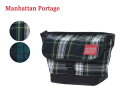 Manhattan Portage マンハッタンポーテージ Plaid Collection Casual Messenger Bag メッセンジャーバッグ (...