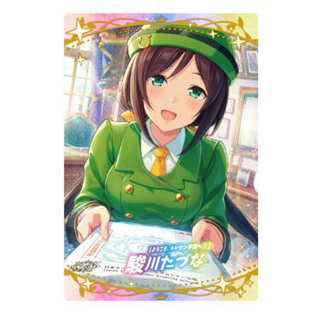 送料無料 ウマ娘 プリティーダービー ツインウエハース 第2R W2-24 ようこそ、トレセン学園へ！ 駿川たづな サポートカード SSR 単品 ガチャ グッズ ストラップ カプセル 誕プレ レア フィギュア ご当地 マスコット