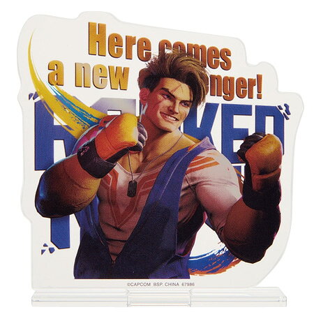 送料無料 一番くじ ストリートファイター6 F賞 アクリルスタンド LUKE 単品 ルーク STREET FIGHTER 6 格闘ゲーム アニメ キャラ グッズ レア