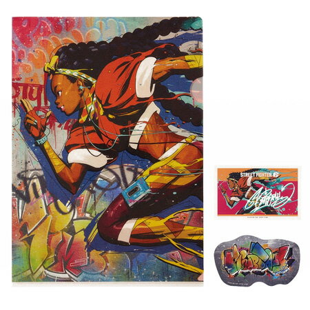 Rakuten - 一番くじ ストリートファイター6 H賞 クリアファイル＆ステッカー KIMBERLY 単品 キンバリー STREET FIGHTER 6 格闘ゲーム アニメ キャラ グッズ レア