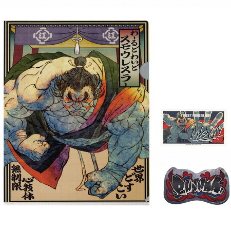 一番くじ ストリートファイター6 H賞 クリアファイル＆ステッカー E.HONDA 単品 エドモンド本田 STREET FIGHTER 6 格闘ゲーム アニメ キャラ グッズ レア