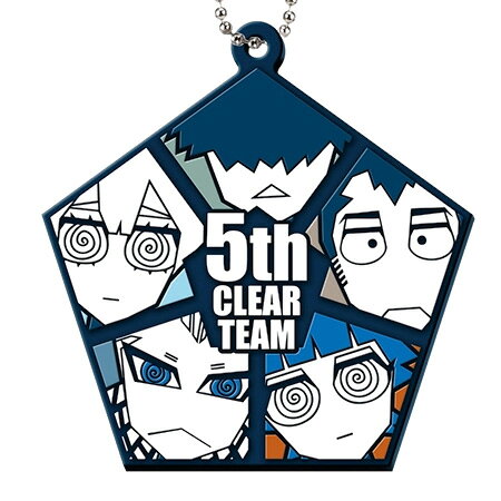 무료 배송 이치 반 쿠지 블루 록 아데 쵸나루 · 타이무! G상 러버 스트랩 5th CLEAR TEAM 단품 BLUELOCK 애니메이션 캐릭터 프라이즈 상품