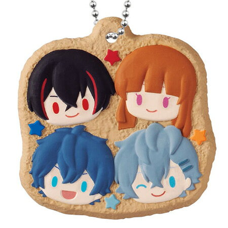 樂天商城 - 送料無料 カラフルピーチ クッキーチャームコット ゆあんくん えと ヒロ なおきり 単品 からぴち ガチャ キャラ グッズ ストラップ カプセル 誕プレ レア フィギュア ご当地