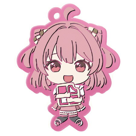 送料無料 カラフルピーチ むぎゅみにカプセルラバーキーホルダー のあ 単品 からぴち ガチャ キャラ グッズ ストラップ カプセル 誕プレ レア フィギュア ご当地