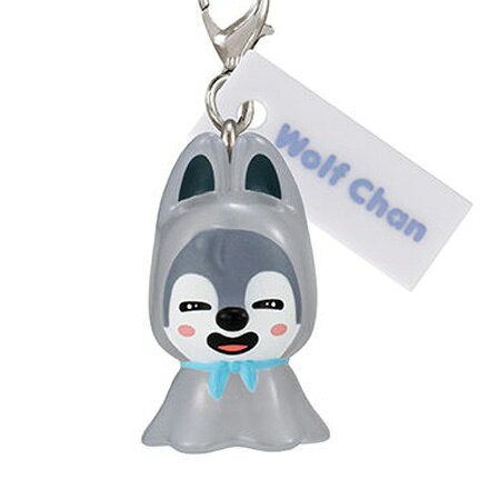 送料無料 SKZOO めじるしアクセサリー Wolf Chan 単品 ウルフチャン ガチャ カプセル キャラ グッズ 誕プレ レア フィギュア ご当地