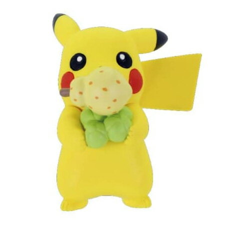 送料無料 ポケモン まんぷくぱくぱくマスコット3 ピカチュウ 単品 ポケットモンスター ガチャ カプセル アニメ ゲーム キャラ グッズ 誕プレ レア フィギュア ご当地