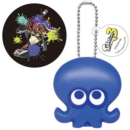 送料無料 スプラトゥーン3 プロジェクターライト タコ ブルー 単品 Splatoon ガチャ カプセル アニメ キャラ グッズ 誕プレ レア フィギュア ご当地
