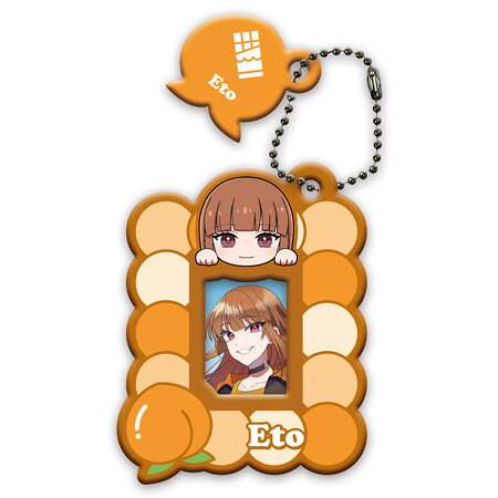 乐天商城 - 送料無料 カラフルピーチ ミニフォトケース Part1 えと 単品 からぴち ガチャ キャラ グッズ ストラップ カプセル 誕プレ レア フィギュア ご当地