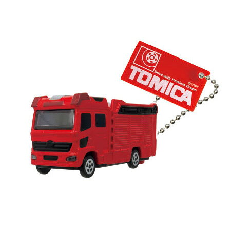 Rakuten - 送料無料 TOMICA トミカキーホルダー6 モリタ 13mブーム付多目的消防ポンプ自動車 MVF 単品 タカラトミー TAKARATOMY ミニカー ミニチュア トイカー グッズ 誕プレ 模型 おもちゃ