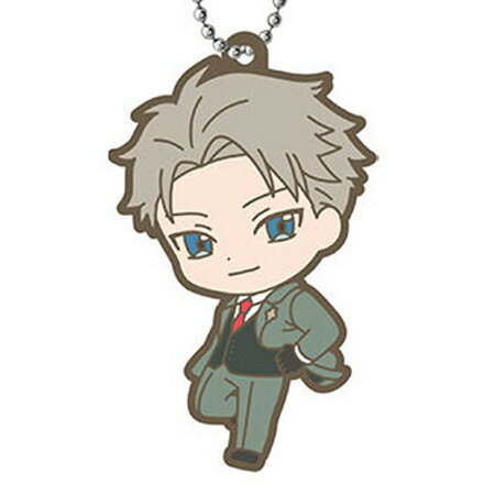 送料無料 SPY×FAMILY カプセルラバーマスコット4 ロイド・フォージャー 単品 LOID FORGER スパイファミリー ガチャ アニメ キャラ グッズ ストラップ カプセル 誕プレ レア フィギュア ご当地 ラバーマスコット