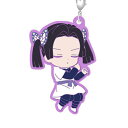 送料無料 鬼滅の刃 滅! カプセルラバーマスコット 15 神崎 アオイ 単品 かんざき あおい ガチャ きめつ グッズ 毀滅 アニメ キャラ ストラップ カプセル 誕プレ レア フィギュア ご当地