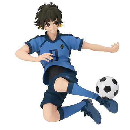 Envío gratis TV Anime Blue Rock Hiraku Meguru Figura Artículo único Bachira Meguru BLUELOCK Premio de personaje de anime Banpresto Goods Modelo de juguete — vista 2