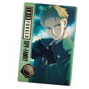 送料無料 SPY×FAMILY ウエハース 12.ビジュアルカード 5 ロイド・フォージャー 単品 LOID FORGER スパイファミリー アニメ キャラ グッズ 食玩 ストラップ カプセル ガチャ 誕プレ レア フィギュア ご当地