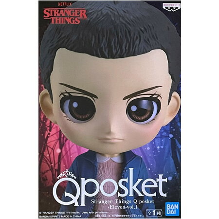 送料無料 Stranger Things Q posket Eleven vol.1 イレブン ストレンジャー・シングス 未知の世界 フィギュア キューポス アニメ キャラ ゲーム マンガ プライズ バンプレスト グッズ 模型 おもちゃ