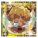 送料無料 にふぉるめーしょん 鬼滅の刃 ディフォルメ シールウエハース 其ノ八 8-07 我妻 善逸 あがつま ぜんいつ スーパーレア 単品 食玩 毀滅 きめつのやいば きめつ アニメ キャラ バンダイ グッズ シール ウエハース8 カード トレカ
