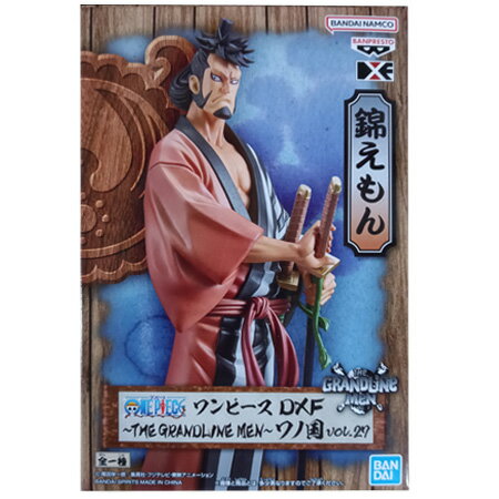 送料無料 ONE PIECE ワンピース DXF THE GRANDLINE MEN ワノ国 vol.27 錦えもん 単品 フィギュア グラメン アニメ プライズ バンプレスト キャラ グッズ 模型 おもちゃ