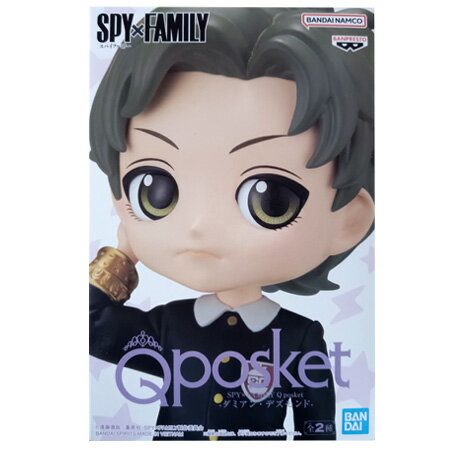 送料無料 SPY×FAMILY Q posket ダミアン・デズモンド Bカラー 単品 Damian Desmond スパイファミリー フィギュア キューポス アニメ プライズ バンプレスト グッズ 模型 おもちゃ