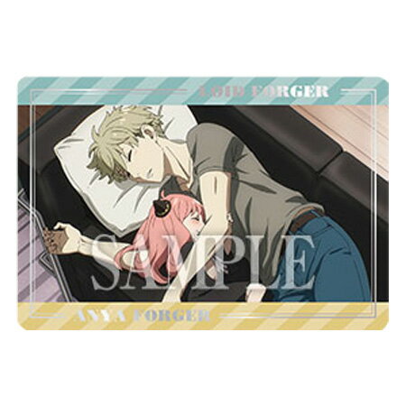 Rakuten - 送料無料 SPY×FAMILY メタルカードコレクション パックver. No.19 LOID FORGER＆ANYA FORGER 単品 ロイド・フォージャー アーニャ・フォージャー スパイファミリー グッズ ストラップ カプセル ガチャ 誕プレ レア フィギュア ご当地 食玩