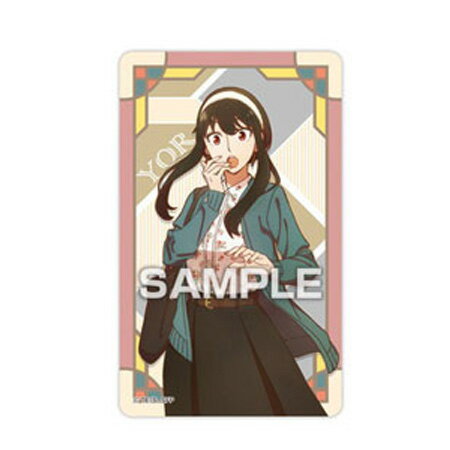 送料無料 SPY×FAMILY デコステッカーガムつき YOR FORGER 単品 ヨル・フォージャー スパイファミリー エンスカイ アニメ キャラ グッズ ストラップ カプセル ガチャ 誕プレ レア フィギュア ご当地 食玩