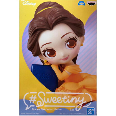 楽天ミックス　楽天市場店送料無料 Sweetiny Disney Characters Belle ベル 通常カラー 美女と野獣 ディズニー フィギュア アニメ プライズ バンプレスト グッズ 模型 おもちゃ