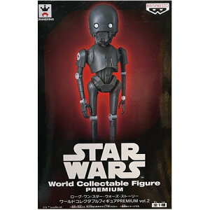 送料無料 ローグ・ワン/スター・ウォーズ・ストーリー ワールドコレクタブルフィギュア PREMIUM vol.2 K-2SO フィギュア 単品 STAR WARS アニメ バンプレスト プライズ グッズ カプセル 誕プレ レア 模型 おもちゃ