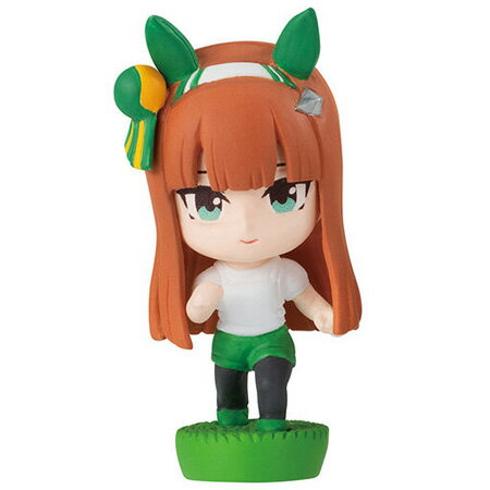 送料無料 ウマ娘 プリティーダービー ハグコット 出走直前！ 1 サイレンススズカ 緑 単品 ガチャ グッズ ストラップ カプセル 誕プレ レア フィギュア ご当地 マスコット
