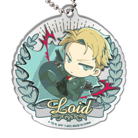 Gacha Gacha - 送料無料 ぶちマス！ SPY×FAMILY アクリルキーホルダー ロイド・フォージャー A 単品 LOID FORGER スパイファミリー ガチャ グッズ ストラップ カプセル 誕プレ レア フィギュア ご当地 ラバーマスコット
