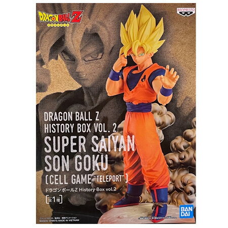 送料無料 ドラゴンボールZ HISTORY BOX vol.2 SUPER SAIYAN SON GOKU CELL GAME TELEPORT 超サイヤ人 孫悟空 DRAGON BALL フィギュア アニメ プライズ バンプレスト グッズ 模型 おもちゃ