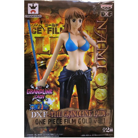 送料無料 ONE PIECE ワンピース DXF THE GRANDLINE LADY ONE PIECE FILM GOLD vol.1 NAMI 単品 ナミ フィギュア アニメ キャラ プライズ バンプレスト グッズ 模型 おもちゃ